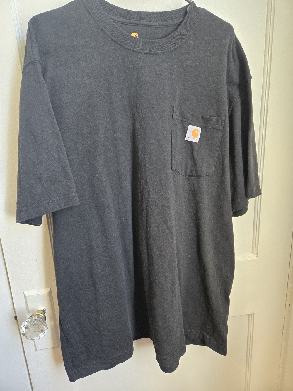 Carhartt Black Short Sleeve Pocket Tee